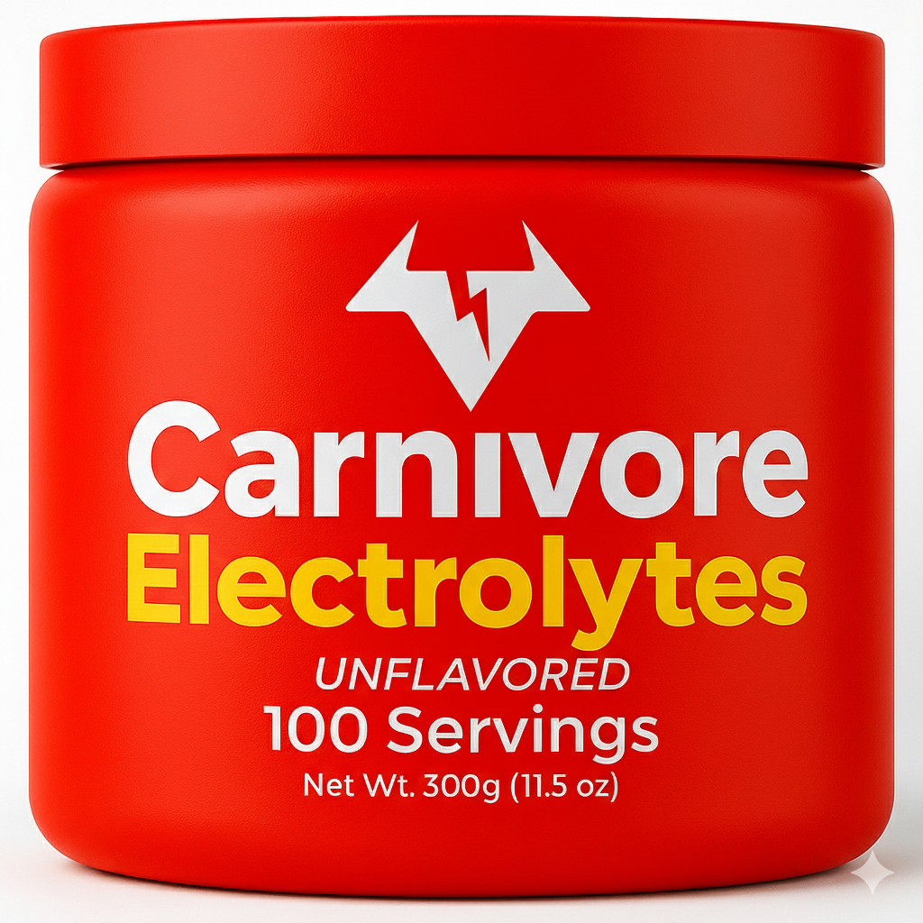 Carnivore Electrolyte Powder - 100 Servings