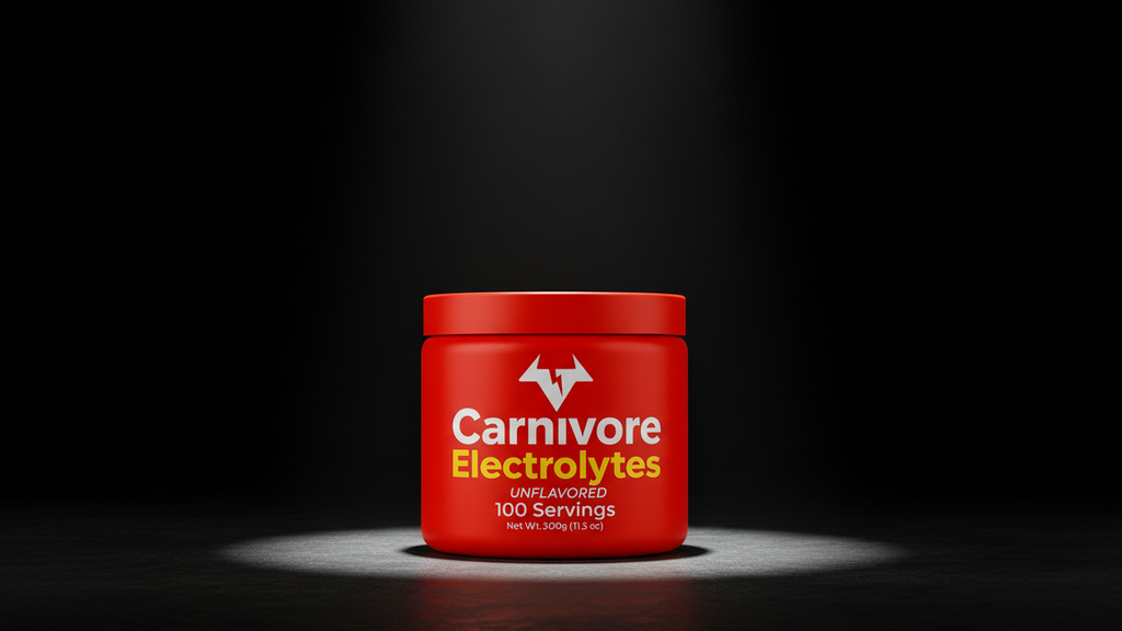 Carnivore Electrolyte Powder - 100 Servings